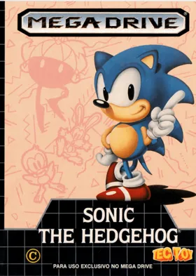 Sonic The Hedgehog (Japan, Korea) box cover front